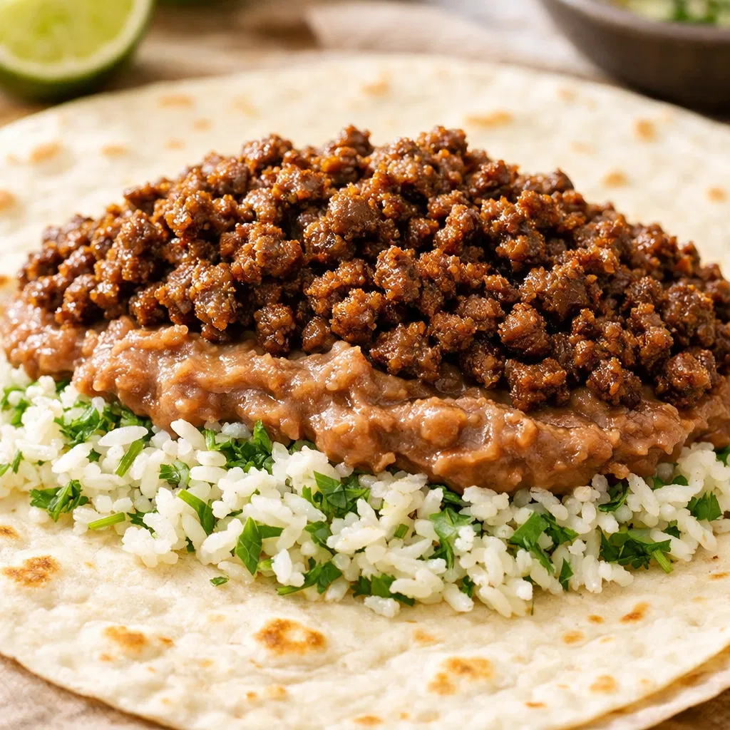 Beef Chicken Burritos Recipes