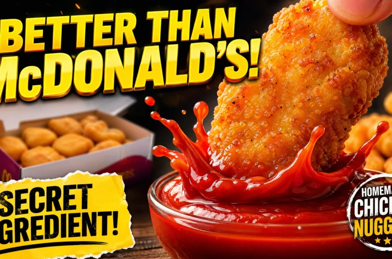 Better Than McDonald's! Homemade Chicken Nuggets