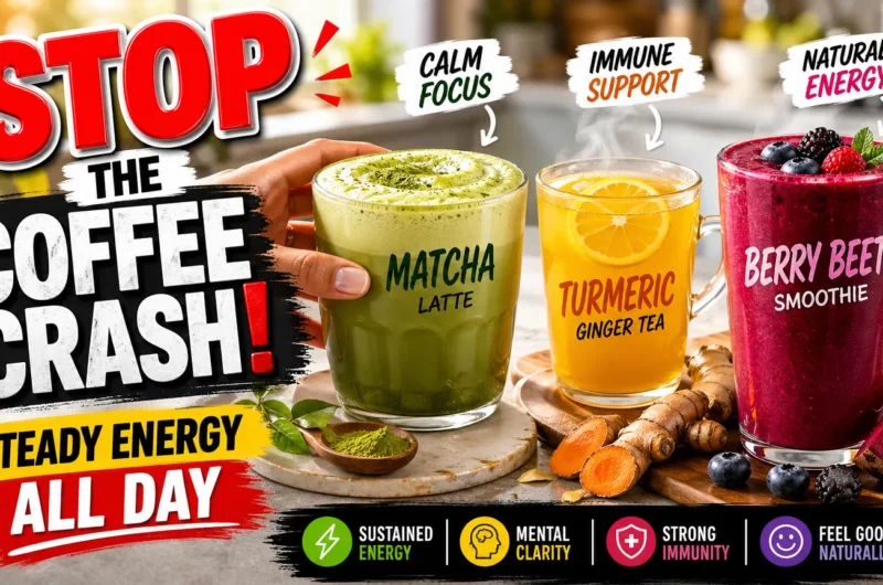 Energy Boosting Morning Drinks