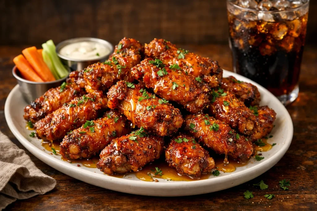 Hot Honey Rub Wingstop Final Result