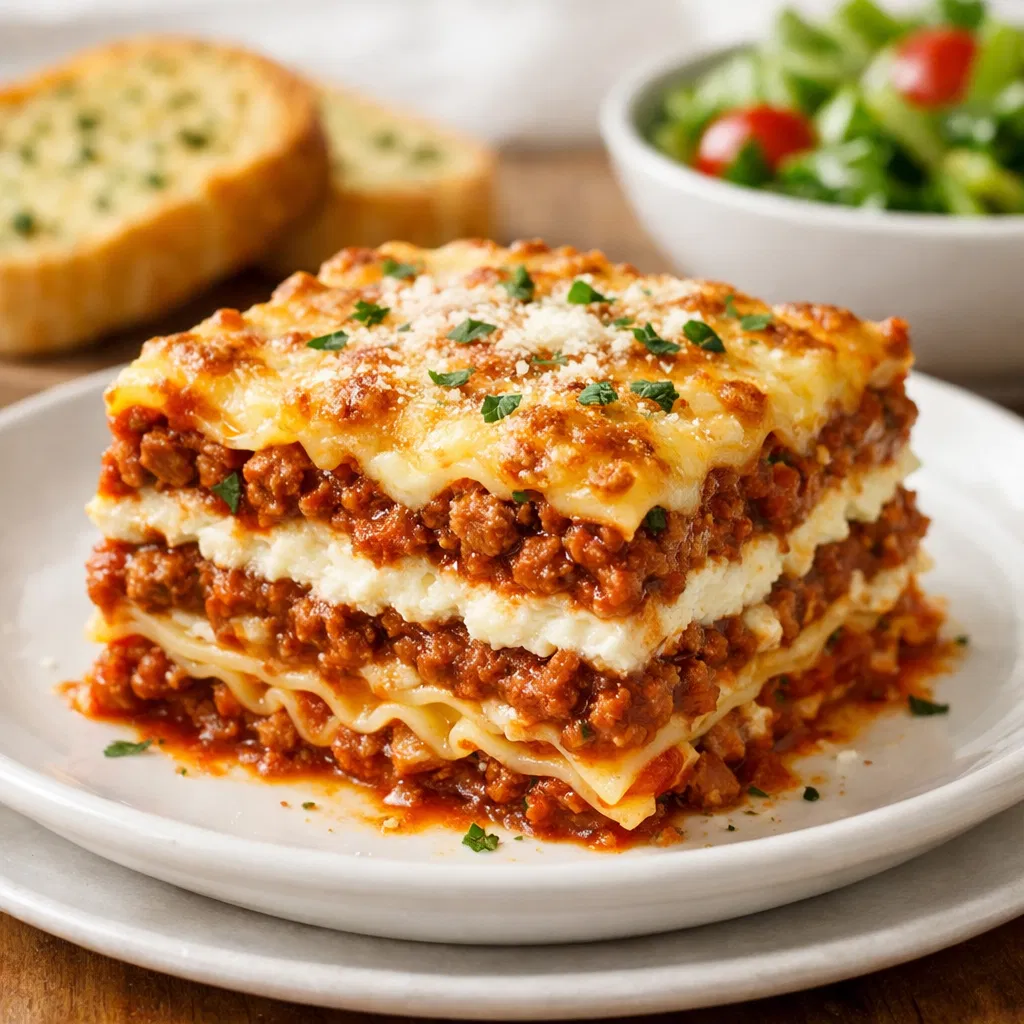 Lasagna Recipe Final Result