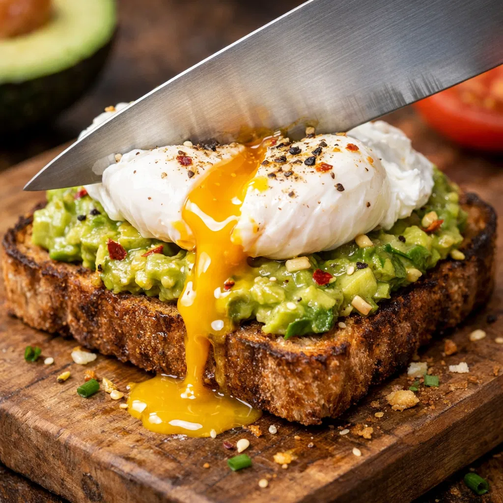 Lazy Avocado Toast Recipes Slicing Toast