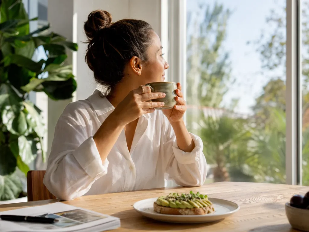 Morning Lifestyle with Drink