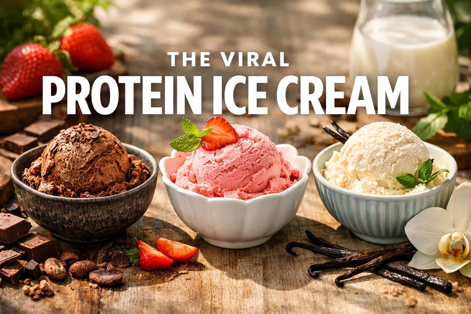 Protien Ice Cream Recipe