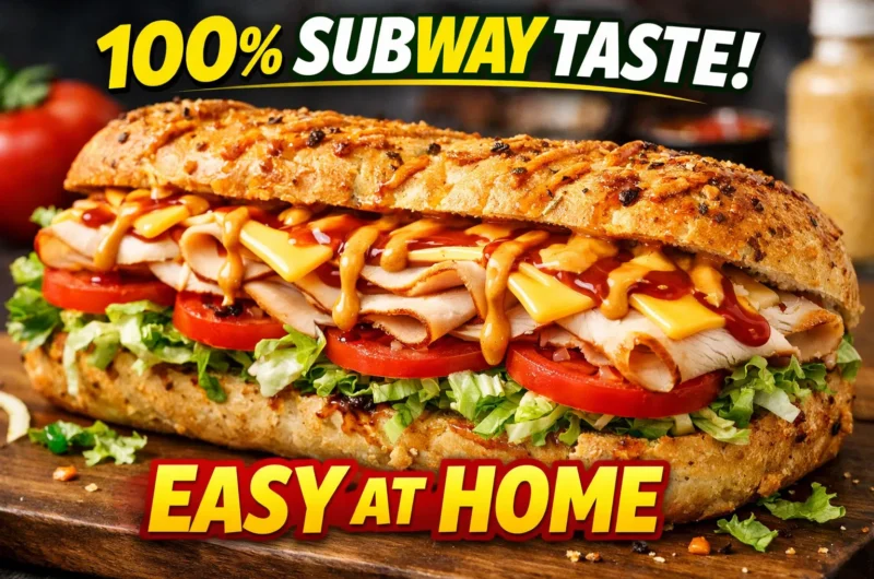 Subway Sandwich at Home