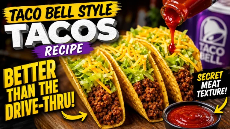 How To Make a Homemade Taco Bell Style Tacos in 2026