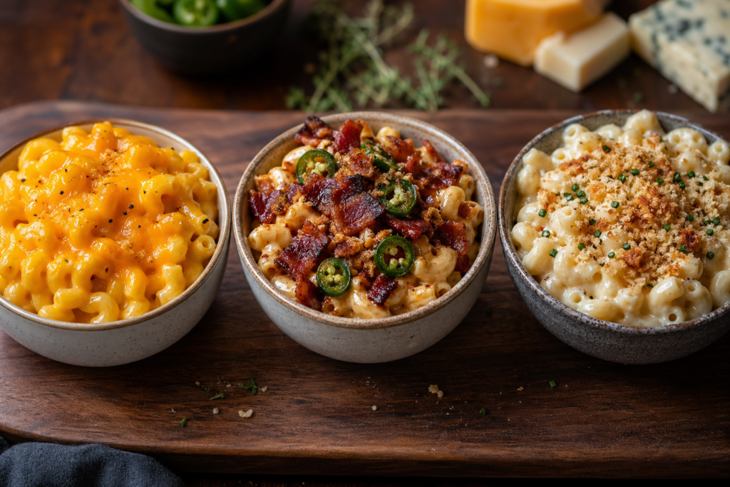 Creamy Baked Mac and Cheese dish