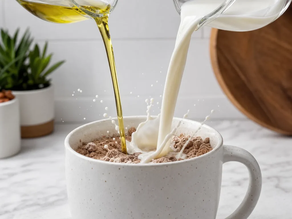 Adding Wet Ingredients