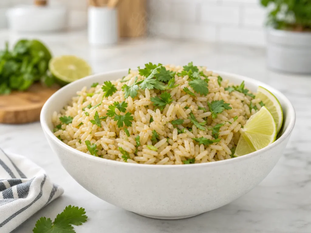 Cilantro-Lime Brown Rice Base