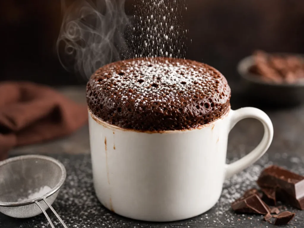 Freshly Baked Mug Cake