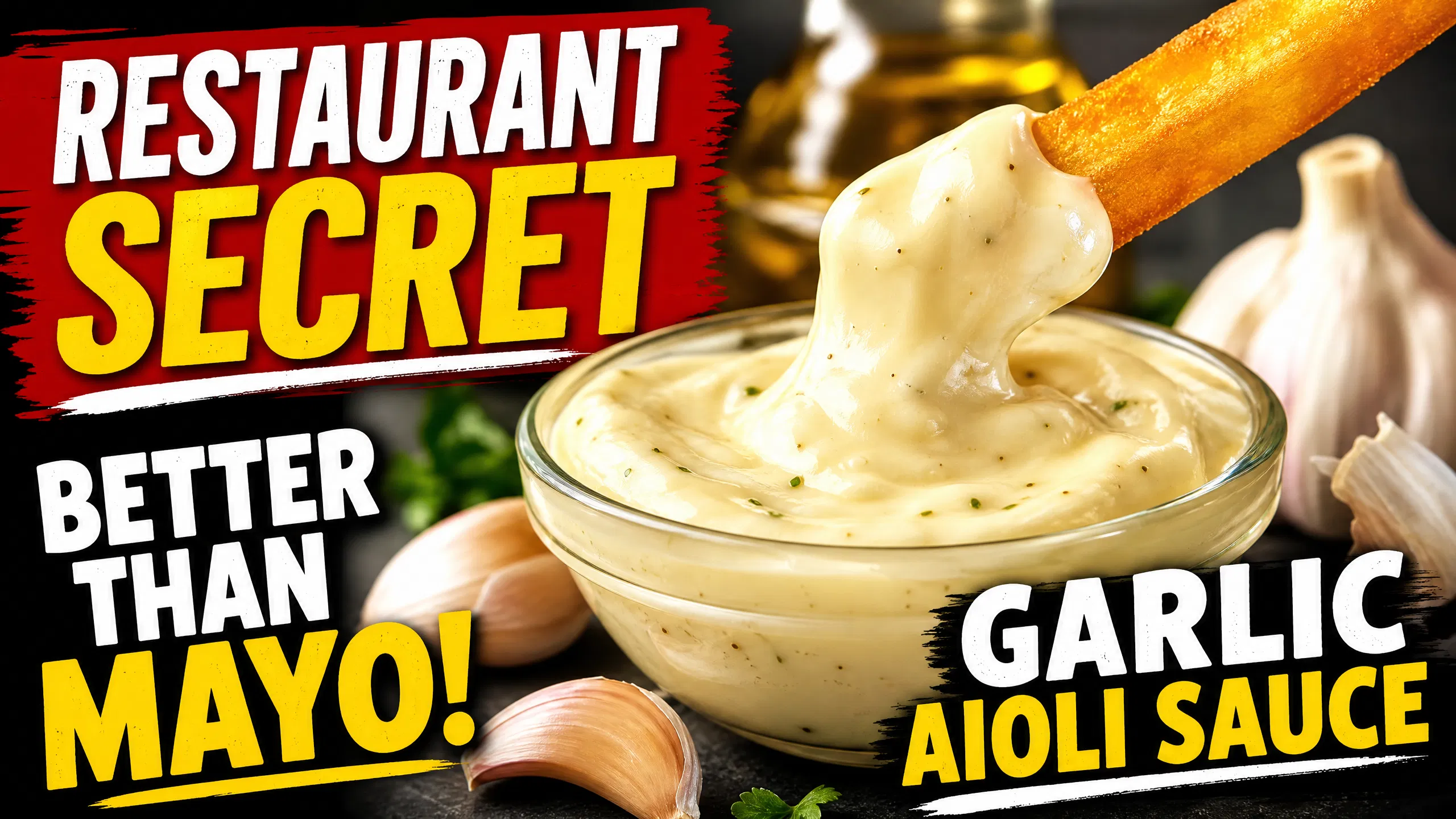 Garlic Aioli Sauce
