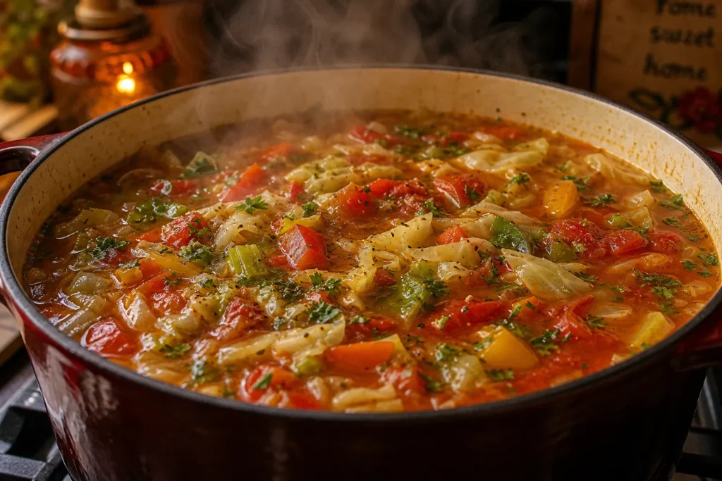 Simmering Weight Loss Soup